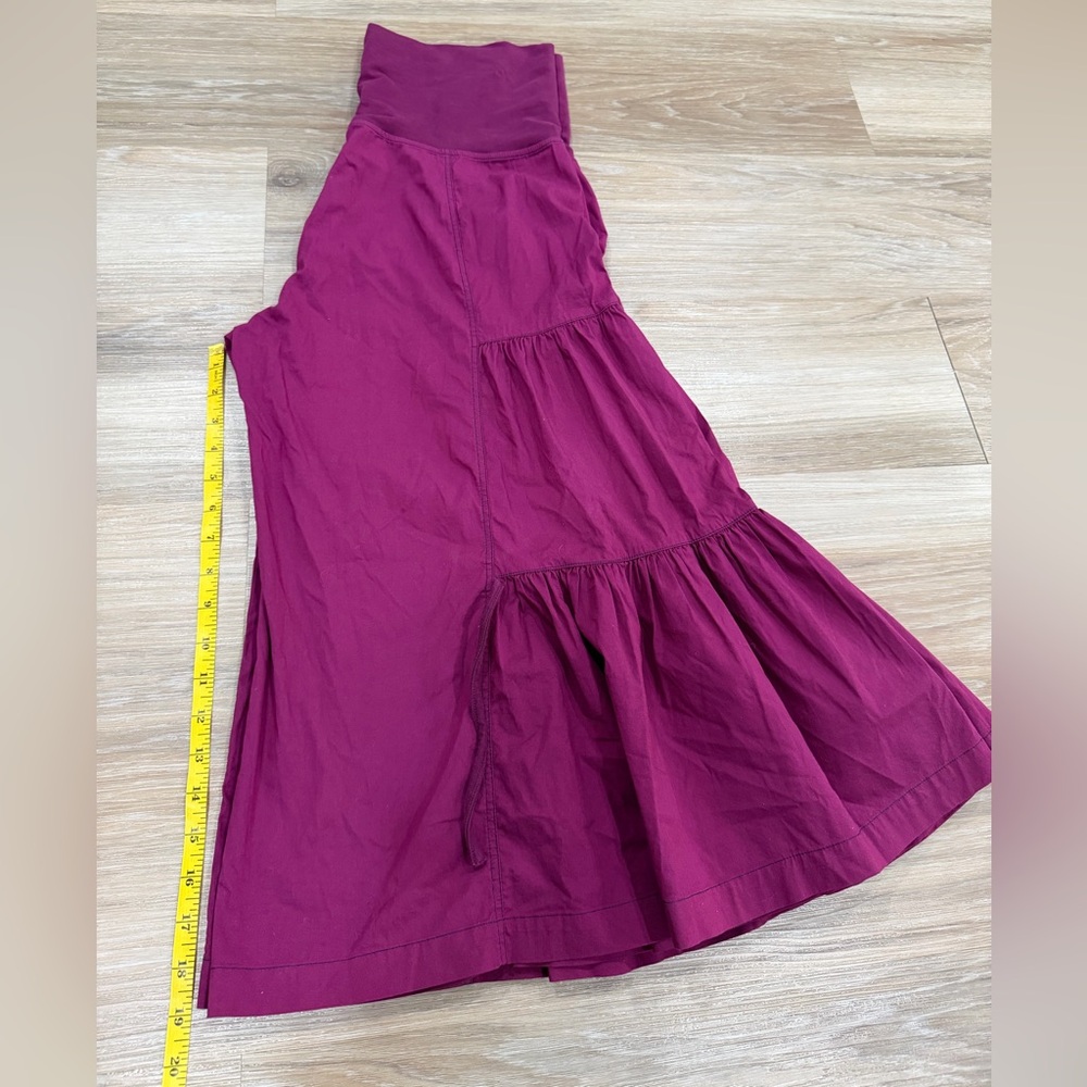 Matilda Jane Size M Palazzo Pants 
Capris Cropped Elastic Waist
Cranberry Red - Picture 5 of 13